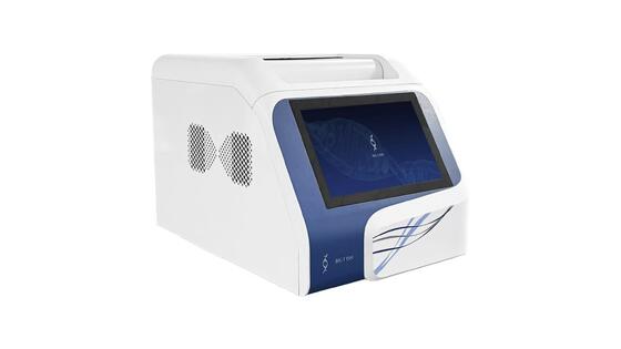 Analisador de PCR em Tempo Real com Bloco de 96 Poços e 5 Canais Fluorescentes para Amplificação de DNA/RNA com Taxa de Aquecimento/Resfriamento de 6°C/S